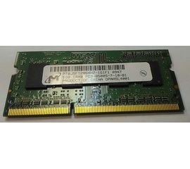 Micron Chip 1GB DDR3 MT8JSF12864HZ - 1G1F1 1066MHz PC3-8500S - 7 - 10 - B1 Micron Chip - Сервис Плюс Рус