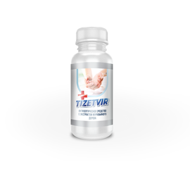 &laquo;TIZETVIR&raquo; Средство дезинфицирующие наружного применения противовирусного действия объемом 95 мл. - НПО-ИНТЕКС