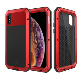 Чехол противоударный/водонепроницаемый для Apple iPhone X / XS Taktik (Красный) - Сервис Плюс Рус