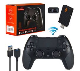 Джойстик PS4 (PS5) беспроводной 2.4G, черный - Сервис Плюс Рус