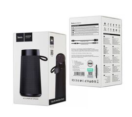 Портативная акустика HC13 Bluetooth HOCO черная - Сервис Плюс Рус