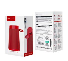 Портативная акустика HC13 Bluetooth HOCO красная - Сервис Плюс Рус