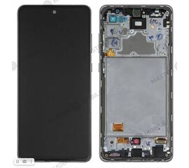 Дисплей для Samsung Galaxy A72 (в сборе с тачскрином) (черный) (в рамке) (оригинал) Samsung - Сервис Плюс Рус