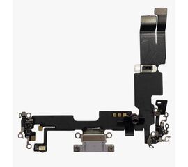 Нижний шлейф iPhone 13 Pro Max разъем зарядки, микрофон (синий) (ORIG) Apple - Сервис Плюс Рус