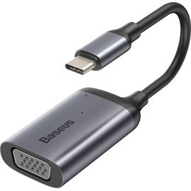 Хаб Baseus Enjoyment Series Type-C to VGA+PD - Deep Gray (CAHUB-O0G) Baseus - Сервис Плюс Рус