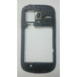 Samsung Galaxy S3 mini (GT-i8190) Средняя часть корпуса (снятый оригинал) - черный Samsung - Сервис Плюс Рус