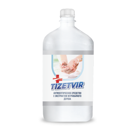 &laquo;TIZETVIR&raquo; Средство дезинфицирующие наружного применения противовирусного действия объемом 1000 мл. - НПО-ИНТЕКС