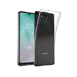 Силиконовый чехол для Samsung Galaxy A31 прозрачный Samsung - Сервис Плюс Рус