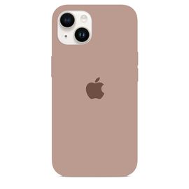 Чехол силиконовый для iPhone 14 Plus (6.7) Silicon Сase - №33 (Бежевый) Apple - Сервис Плюс Рус