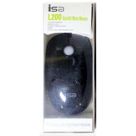 Беспроводная мышь ISA l300 2.4g, черная - Сервис Плюс Рус