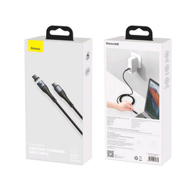 Кабель Type-C на Type-C 100W 1.5m Zinc Magnetic Safe Fast Charging Baseus Black - Сервис Плюс Рус