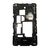 Nokia 501 Dual Sim (RM-902) Средняя часть корпуса (Черный) (original) Nokia - Сервис Плюс Рус
