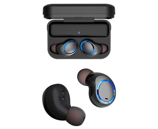 Bluetooth наушники Awei T3 + charging case (black) Awei - Сервис Плюс Рус