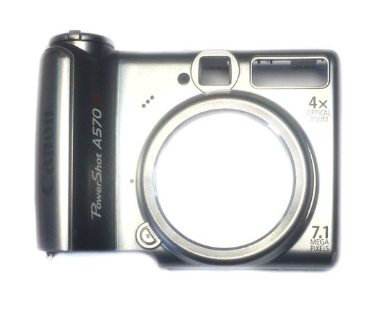 Canon PowerShot A570is Передняя панель корпуса (Серый) (original) Canon - Сервис Плюс Рус