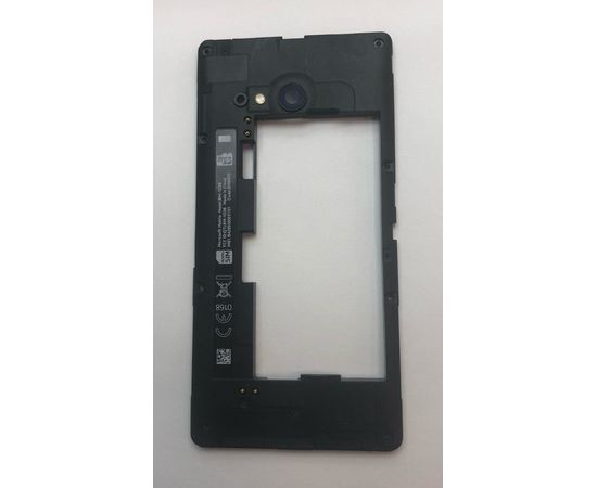 Nokia Lumia 735 (RM-1038) Средняя часть корпуса (Черный) (original) Nokia - Сервис Плюс Рус