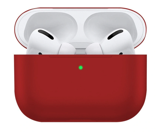 Силиконовый чехол Silicone Case Slim для AirPods Pro, красный Нет бренда - Сервис Плюс Рус