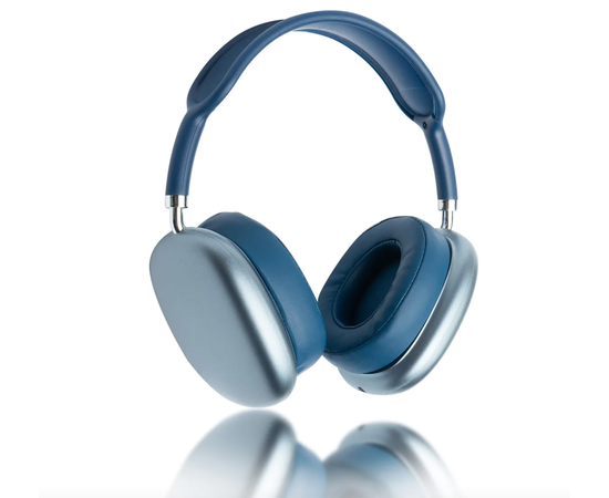 Беспроводные Bluetooth наушники накладные P9, синий - Сервис Плюс Рус