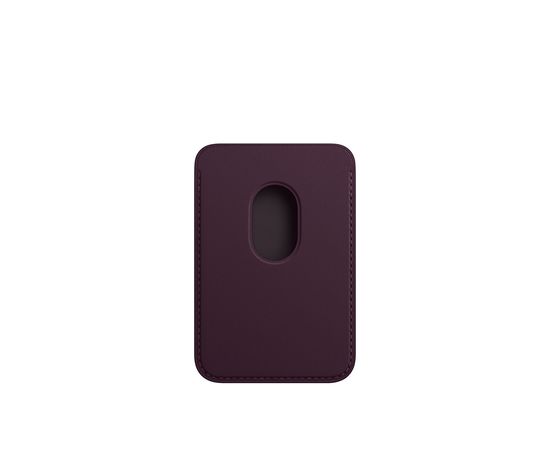 Кардхолдер для Apple iPhone Leather Wallet with MagSafe - Dark Cherry - Сервис Плюс Рус