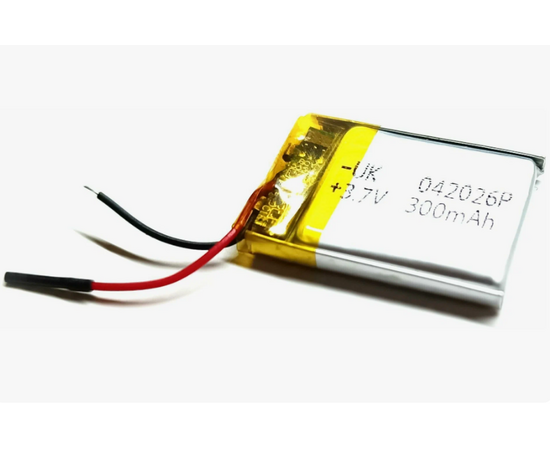 Универсальная аккумуляторная батарея 3.7V 300mAh 26x20x4мм Нет бренда - Сервис Плюс Рус