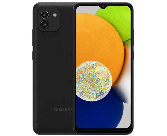 Смартфон Samsung Galaxy A03 4/64Gb, Dual nano SIM, черный (б/у) Samsung - Сервис Плюс Рус
