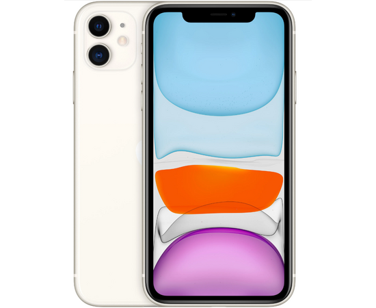 Описание Смартфон Apple iPhone 11 128 ГБ, Dual: nano SIM + eSIM, белый - Сервис Плюс Рус