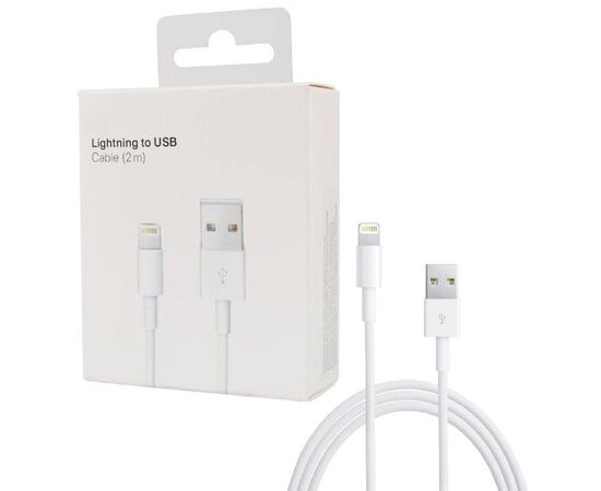 Кабель USB Lightning 2m (OEM) - Сервис Плюс Рус