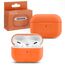 Силиконовый чехол Silicone Case Slim для AirPods Pro, оранжевый - Сервис Плюс Рус
